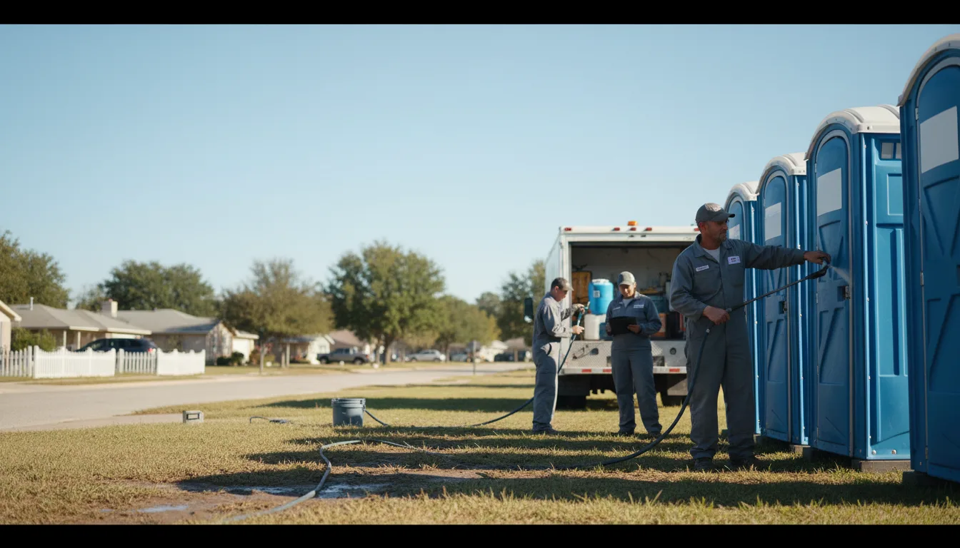 Long-Term Portable Toilet Rental in Kesley, IA near me